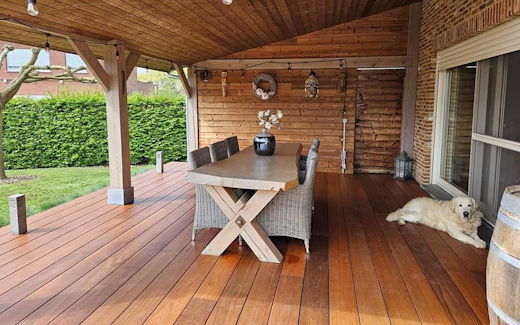 Houten terras WP Construct